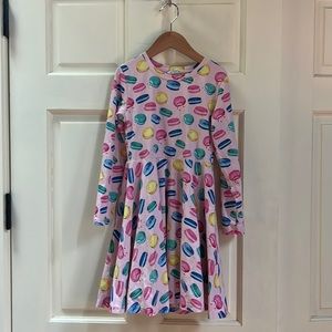 Little Skye Long Sleeve Macaron Dress 8y